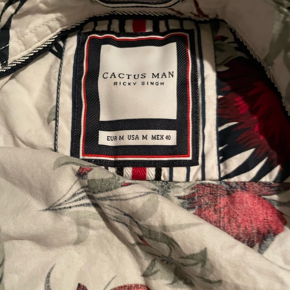 Cactus Man Button Up Shirt - Picture 3 of 4